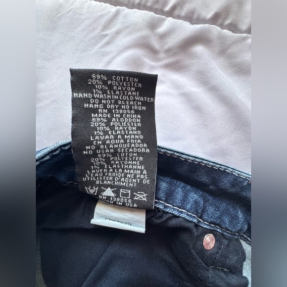 GRACE IN LA WOMEN'S
JEANS - AZTEC Grace Medium Blue Flare Jeans - Picture 10 of 16